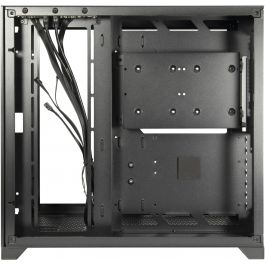 Inter-Tech C-703 Vision Midi Tower Negra ATX, micro ATX, Mini-ITX - Caja PC sin PSU