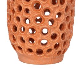 Jarrón Naranja Cerámica Decoración 24 X 23,50 X 54,50 cm