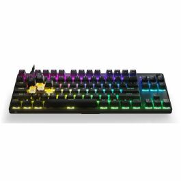 Teclado para juegos - AZERTY - STEELSERIES - Apex 9 TKL FR - Sin teclado numérico - Retroiluminado - Negro