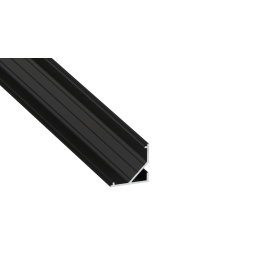 KIMERA ARRE Perfil Aluminio Anodizado Negro con Difusor Opal, Tapones y Clips Sujeción 2,02M Precio: 6.50000021. SKU: B1DHZPHKKG