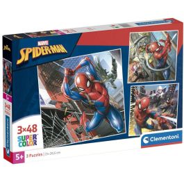CLEMENTONI Puzzle Spiderman Marvel 3x48 Piezas 21x20,5cm Precio: 9.68999944. SKU: B1DVRRNA4L