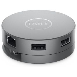 Dell DA310 Adaptador Móvil USB-C 7 en 1 con DisplayPort, HDMI, VGA, USB-A, USB-C, RJ-45 y Carga de 90W