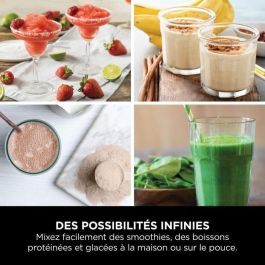 Batidora de vaso portátil Ninja AZUL, 530 ml, USB-C, apta para smoothies y bebidas frías, incluye vaso y tapa de viaje Batidora de vaso portátil Ninja AZUL, 530 ml, USB-C, apta para smoothies y bebidas frías, incluye vaso y tapa de viaje