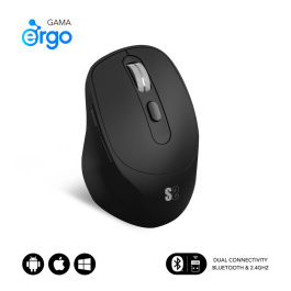 SUBBLIM COMFORT ERGO DUAL MOUSE BATTERY BLACK Precio: 14.49999991. SKU: B14N7NCKAZ