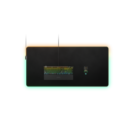 SteelSeries QcK Prism Cloth Alfombrilla de ratón para juegos Negro, Iluminación RGB, Tamaño XXXL, Núm. artículo 63512 Precio: 141.9500005. SKU: B19SFSSJEF