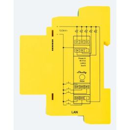 Shelly Pro RGBWW PM Controlador LED RGBWW Inalámbrico, LAN, Bluetooth