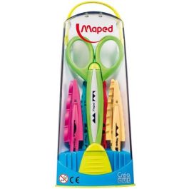 Tijeras Escolares Maped Recortes Creativos Crea Cut (Fibra De Vidrio) Estuche De 1+ 5 Cortes Precio: 10.78999955. SKU: B12ZXLKDAC