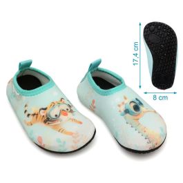 Kiokids Escarpines de Bebé Antideslizantes para Playa y Piscina Ocean Dreams Menta Talla EU 28