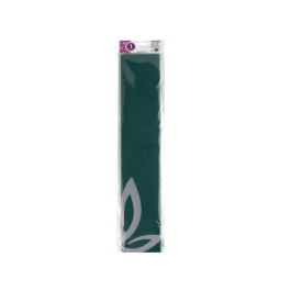 Liderpapel Papel Crespon Verde Oscuro 50 cm x 2.5m 34g/m2