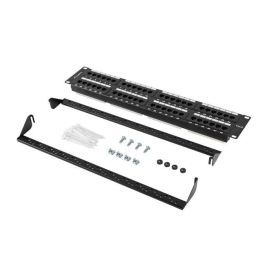 Lanberg Patch Panel 48 Puertos 2U Categoría 6 No Apantallado para Rack de 19" RJ-45
