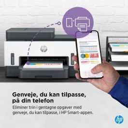 HP Impresora Multifunción Inyección Smart Tank 7305 Wifi con Tanque de Tinta, Imprime Copia Escanea hasta 148 Caracteres