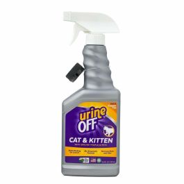 Urine Off Espray Eliminador de Manchas y Olores de Orina para Gatos y Gatitos - Ecológico, Inodoro, Previene Marcaje 500 ml