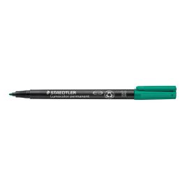 Rotulador Staedtler Lumocolor Retroproyeccion Punta De Fibrapermanente 317-5 Verde Punta Media Redonda 0.8-1 mm 10 unidades