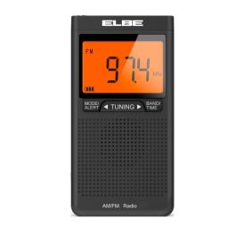 Elbe Radio Digital Portátil RF-94 AM/FM con Gran Display y Auriculares Incluidos Precio: 18.49999976. SKU: S7602526