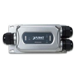 Planet IPOE-E302 Extensor PoE Industrial Gigabit IP67 Exterior, 1 a 2 Puertos 802.3bt PoE++, 95W Entrada / 65W Salida, hasta 200m