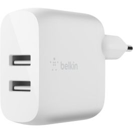 Belkin 1m a-c 24w - Cargador Dual USB-A 24W Blanco