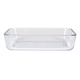 Quttin Fuente de Vidrio Rectangular 20x13 cm 925 cc (6 Unidades)