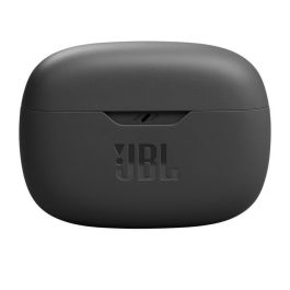 JBL Wave Beam Auriculares True Wireless Negros con Sonido Deep Bass, 32 Horas de Batería y Resistencia a Salpicaduras y Polvo