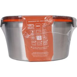 Fiambrera de Acero Quttin 2L para Microondas y Horno (12 Unidades)