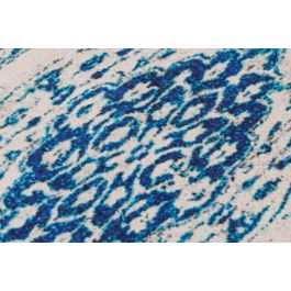 Alfombra Arabe DKD Home Decor Azul 240 x 1 x 60 cm Alfombra Arabe DKD Home Decor Azul 240 x 1 x 60 cm
