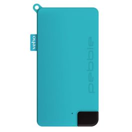 Veho Veho Pebble Pokket 1000mAh micro size keyring Power Bank - Blue 