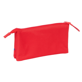 Portatodo Triple Atlético Madrid Rojo 22 x 12 x 3 cm