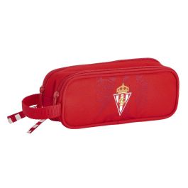 Bolso Escolar Safta Portatodo Sporting De Gijon Doble 210x60x80 mm Bolso Escolar Safta Portatodo Sporting De Gijon Doble 210x60x80 mm