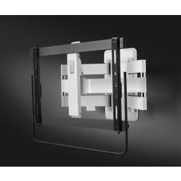 One For All WM6661 Soporte Pared TV XL Giratorio Ultra Slim 32'' a 90'' Blanco Negro