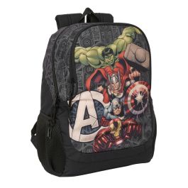 Mochila Escolar The Avengers Vendetta Negro 32 x 44 x 16 cm