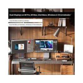 CalDigit TS4 Thunderbolt 4 Dock 18 Puertos USB-C USB-A SD 4 98W PD 8K/Dual 6K/4K Display 2.5GbE LAN