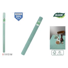 Rollo Mantel Turquesa con Mandril 1X10 Algon (12 Unidades) Precio: 27.50000033. SKU: B1EH54Z2BS