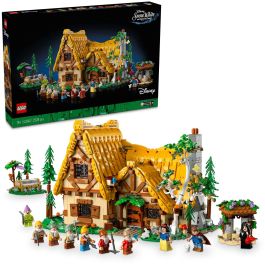 LEGO 43242 Disney La Cabaña de Blancanieves y los Siete Enanitos Set de Construcción