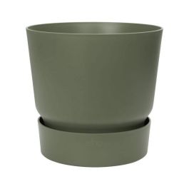 ELHO Macetero redondo Greenville 40 - Exterior - Ø 39 x H 36,8 cm - Verde hoja Precio: 48.50000045. SKU: B1BZEZDD4C