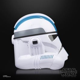 Hasbro HASG07075L0 Casco electrónico premium Soldado Clon Legión 501 Star Wars The Black Series para cosplay, 14+ años