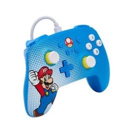 Power A 1522660-01 Mando con Cable para Nintendo Switch Mario Pop Art