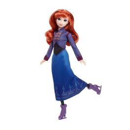 Mattel Jbg54 Muñeca Articulada Anna Disney Frozen: Festival de Invierno con Vestido y Chaqueta Realista +3 años