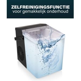 Máquina de Hacer Hielo Princess 283098 Negro 150 W 12 kg