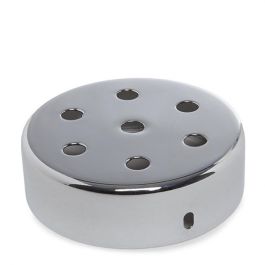 Rosetón Metálico Plateado Ø 100Mm - 7 Agujeros [AM-AR092] Precio: 6.50000021. SKU: B1FW9VWPCR