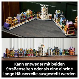 Lego Harry Potter 76444 Tiendas Mágicas del Callejón Diagon - Set para Adultos