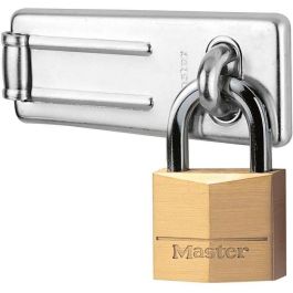 Master Lock Paquete de Candado y Cerrojo Hasp con Cuerpo de Acero Endurecido 8.9cm y Latón 40mm Precio: 23.89000042. SKU: B1CBHAQ3QN