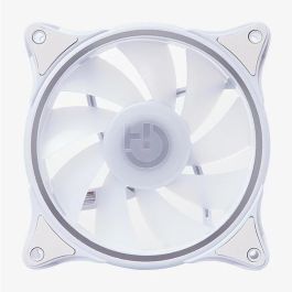 Hiditec VGCH10009 Ventilador N18 ARGB 120mm Blanco con Aspas Translúcidas, 19.5 dBA Silencioso y Almohadillas Antivibración Hiditec VGCH10009 Ventilador N18 ARGB 120mm Blanco con Aspas Translúcidas, 19.5 dBA Silencioso y Almohadillas Antivibración