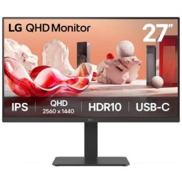 LG 27BA65QB-B Monitor profesional 27" WQHD IPS 100Hz 5ms USB-C 65W HDR10 Altavoces Antirreflejos Ergonómico Precio: 352.78999943. SKU: B1KCMKEN7K