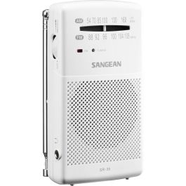 Radio Sangean SR35W BLANCO Blanco Negro