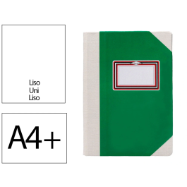 Fernandes Libro Cartone Cosido Din A4+ Liso 50 Hojas 100 Gr Verde Precio: 12.59000039. SKU: B12YHZZ29J