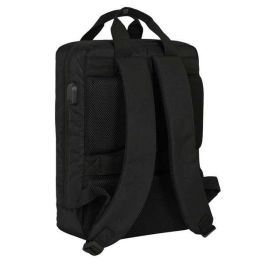 Mochila para Portátil Mickey Mouse Clubhouse Negro 29 x 39 x 11 cm