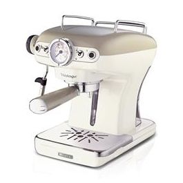Ariete Cafetera Espresso Vintage Beige 1389/13 - Portafiltro Dual, 900W, 9L - Diseño Retro para Café Profesional en Casa Precio: 164.58999953. SKU: S0421249
