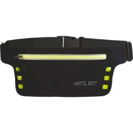 Schildkrot SCH3830058980347 Riñonera Deportiva Cinturón de Correr Running Wheel Bee Night Runner con Luz LED