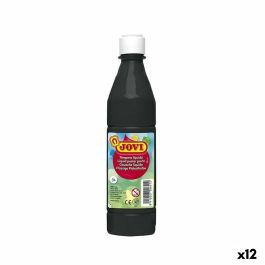 Témpera Jovi Negro 500 ml (12 Unidades) Témpera Jovi Negro 500 ml (12 Unidades)