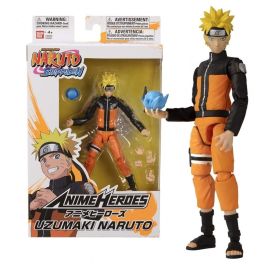 Bandai Figura Anime Heroes Naruto - Figura de acción de 17cm con +16 puntos de articulación Precio: 25.4999998. SKU: B14422TTVZ