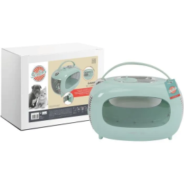 M Pets Caja de Transporte MPE6953182737025 Mochila Azul 5 kg